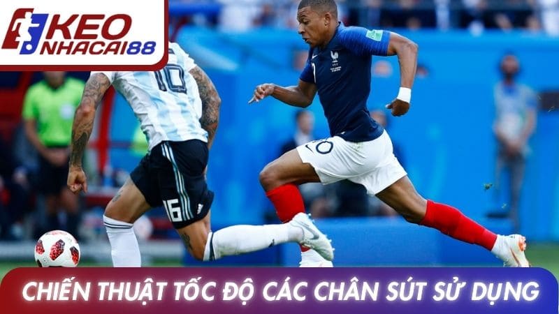 Chiến thuật tốc độ mà các chân sút sử dụng